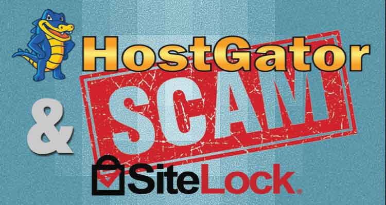 hostgator and sitelock scam
