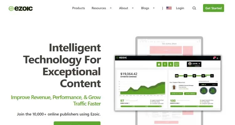 ezoic 100 Secret Websites To Make Money