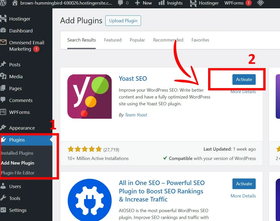 Guide for setting up the Yoast SEO plugin in WordPress