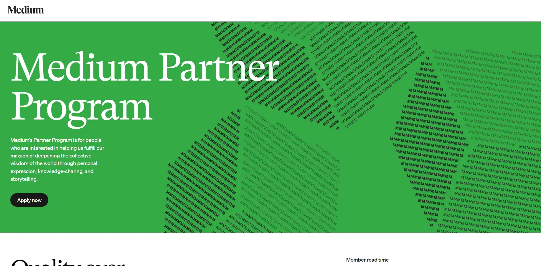 Monetizing with Medium