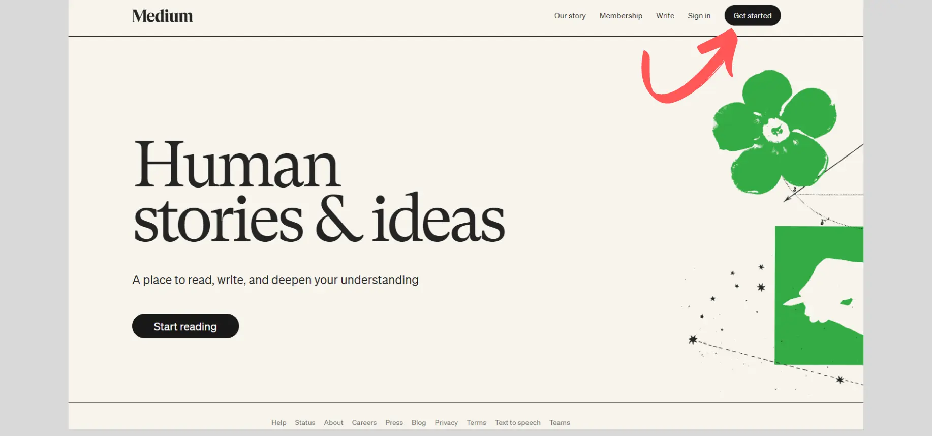 Blogging with Medium