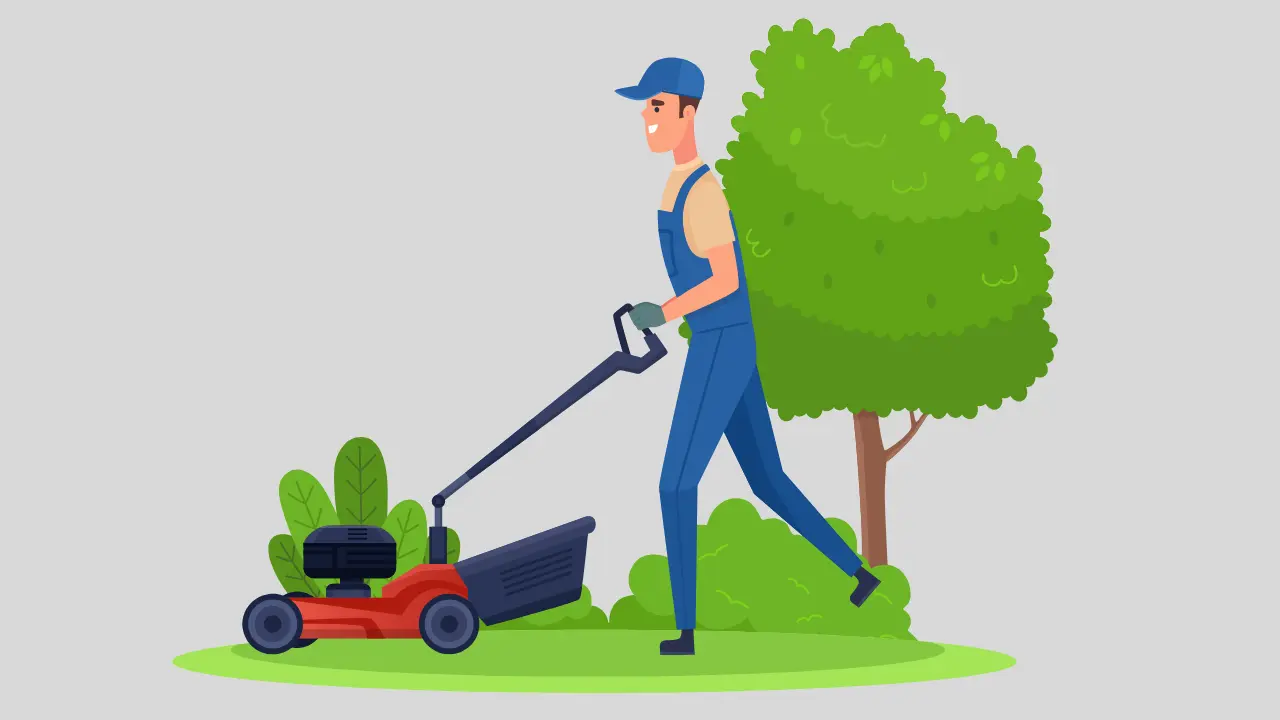 Home and Lawn Care are on of the blue collar side hustles worth trying 