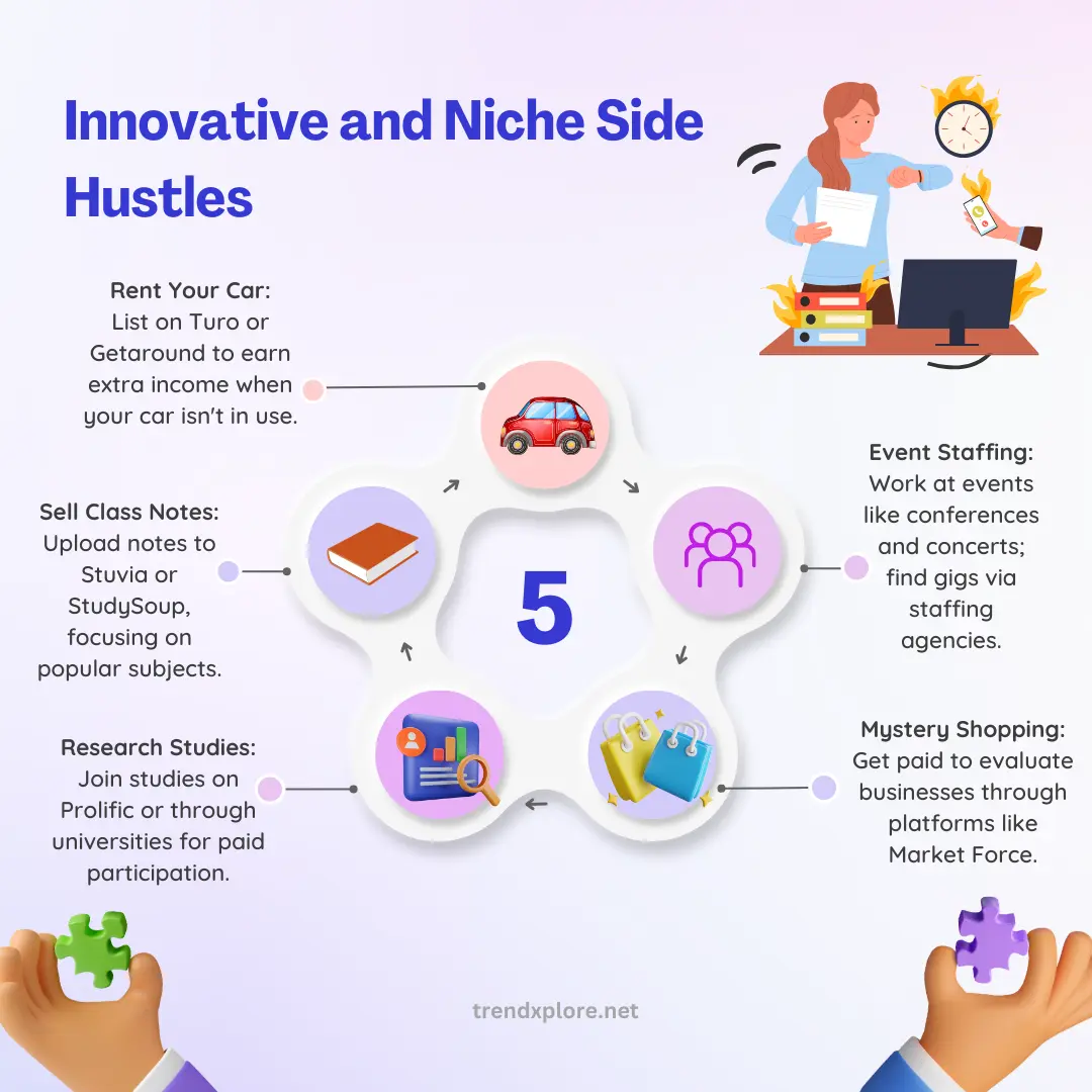 Innovative and Niche Side Hustles