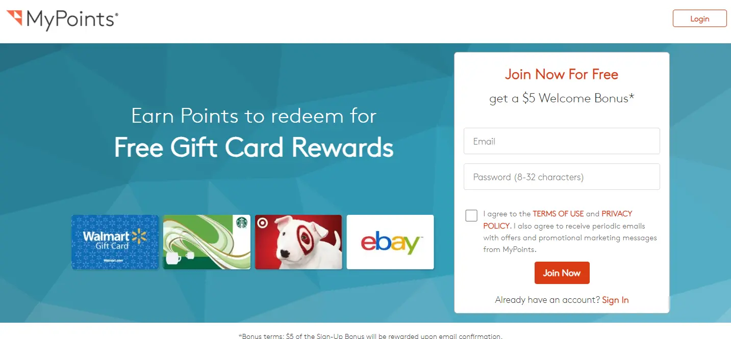 MyPoints is one of the apps that pays $100 a day for shopping online and completing various tasks