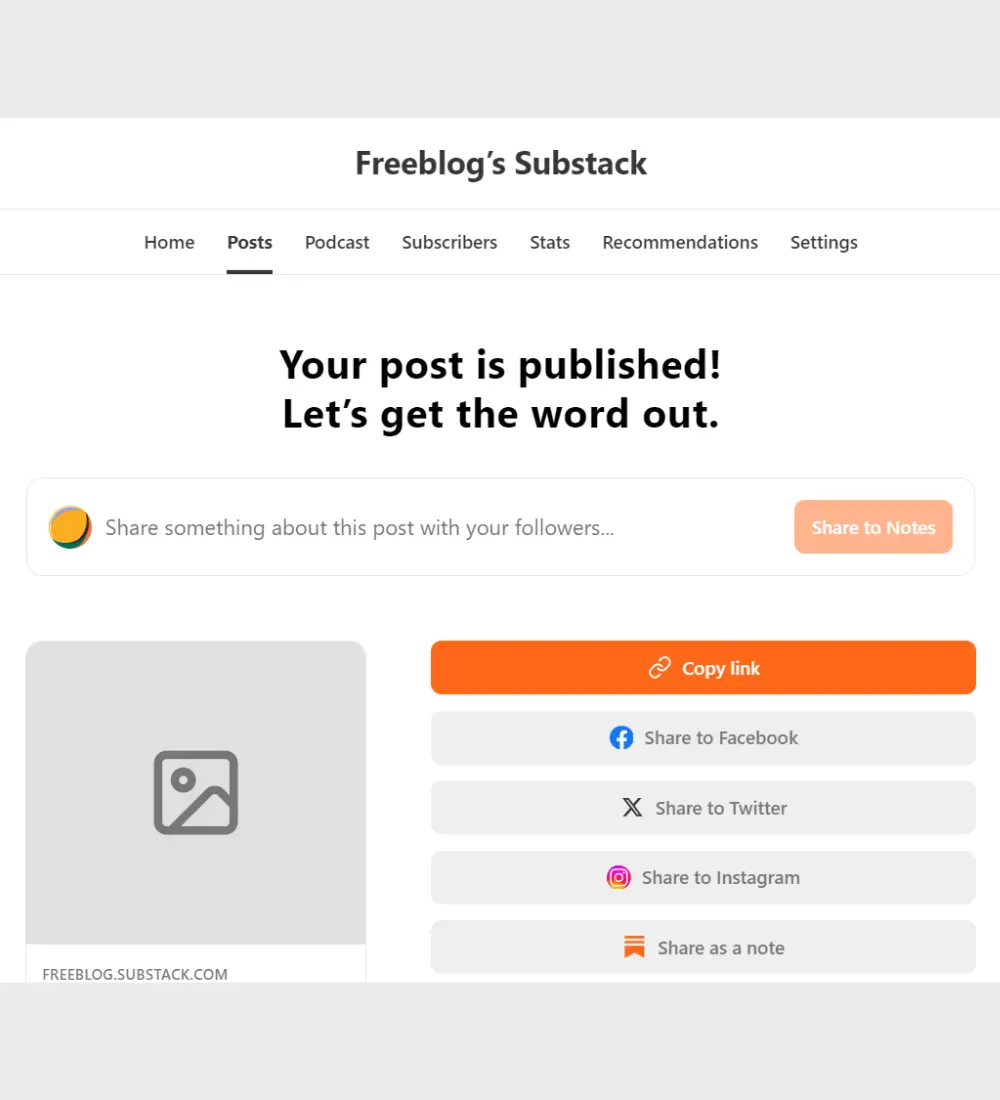 is substack good for blogging - Send as an Email (Optional)