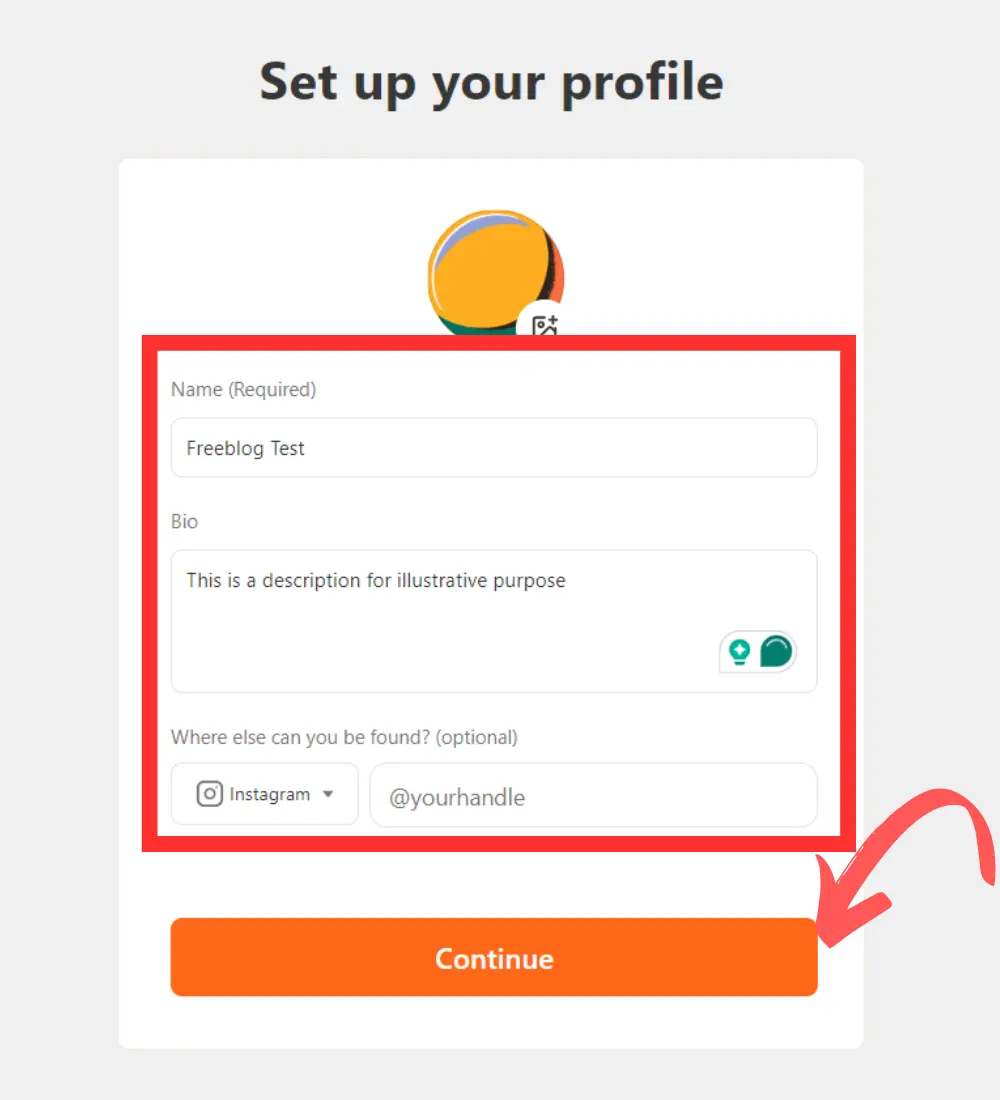 Is Substack Good for Blogging - set up your profile