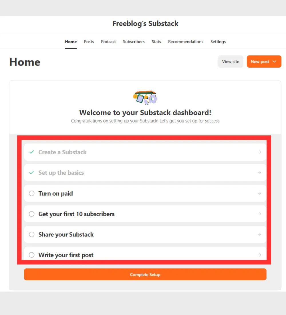 is substack good for blogging - Substack Dashboard
