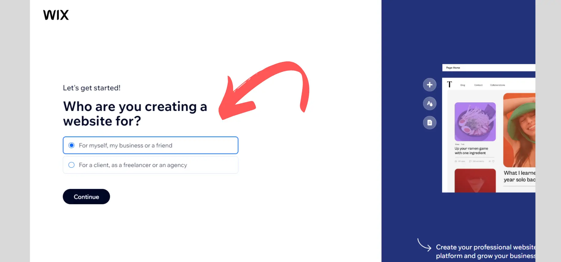 In addressing 'is wix good for a blog' we look at signing up 